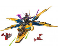 Ninjago Ras i burzowy superodrzutowiec Arina (71833)