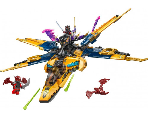 Ninjago Ras i burzowy superodrzutowiec Arina (71833)