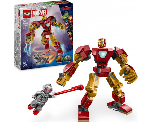 Marvel Mech Iron Mana kontra Ultron  (76307)