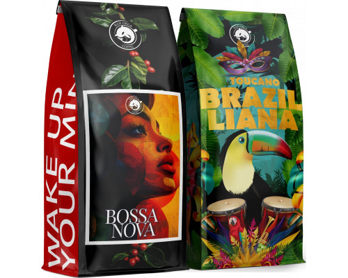 1kg x2 BossaNova + Toucano 100% Arabica