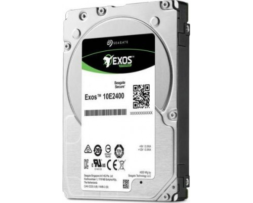 2,5" SEAGATE EXOS 10E2400 Ent.Perf. 10K 1.8TB w/Enhanced Cache HDD 512e/4Kn FastFormat 10000rpm 256MB cache SAS 12Gb/s 6,4cm 2,5Zoll SED