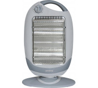 Orava HO-82 halogenový ohřívač, 1200 W, 3 úrovně, oscilace, 18 m2, rukojeť pro přenos, šedá
