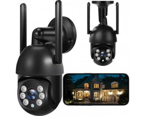 WiFi TUYA SMART Zewnętrzna Obrotowa AUDIO 8MPX Ultra HD 8MP 4K [DSB-8MP05E]
