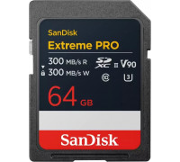 SD  SanDisk Extreme PRO SDXC 64 GB Class 10 UHS-II/U3 V90 (SDSDXDM-064G-GN4IN)