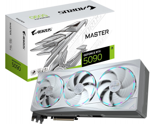 Gigabyte AORUS GeForce RTX 5090 Master ICE 32GB GDDR7 (GV-N5090AORUSM ICE-32GD)
