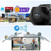 Zewnętrzna Wifi Obrotowa 8MPx Bezprzewodowa Ultra HD ZOOM CZARNA [TUYA BLACK]