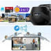 Zewnętrzna Wifi Obrotowa 8MPx Bezprzewodowa Ultra HD ZOOM CZARNA [TUYA BLACK]