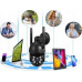 Zewnętrzna Wifi Obrotowa 8MPx Bezprzewodowa Ultra HD ZOOM CZARNA [TUYA BLACK]
