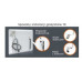 Elektryczny grzejnik convectorowy TX - 2500 W IP20 wym. 890 x 450 x 80