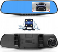 1TECH kamera REJESTRATOR JAZDY 1080P w lusterku W01 z kamerą reversing 0.2kg