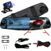 1TECH kamera REJESTRATOR JAZDY 1080P w lusterku W01 z kamerą reversing 0.2kg
