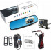 1TECH kamera REJESTRATOR JAZDY 1080P w lusterku W01 z kamerą reversing 0.2kg