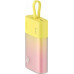 Baseus Popsicle 5200mAh Czerwono-Yellow