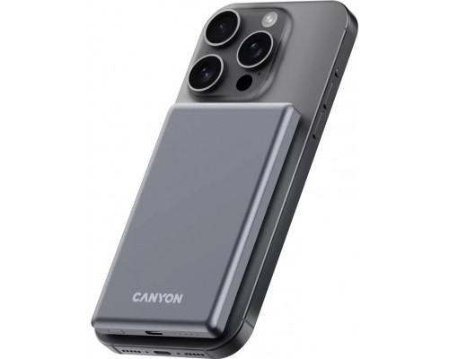 CANYON power bank OnPower 505 slim Magsafe 5000 mAh PD20W Dark Grey