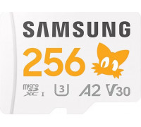 SD  Samsung  Pro Plus Sonic The Hedgehog MicroSDXC 256 GB Class 10 UHS-I/U3 A2 V30 (MB-MD256SA/LC1)