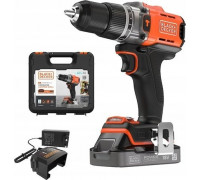 Black&Decker Akku-Schlagbohrschr. 18V 2Ah. Kof BCD383D1XK