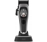 Profesionali plaukų kirpimo mašinėlė OSOM Professional PRIME Cordless Hair Clipper OSOMP01GR, pilkos spalvos