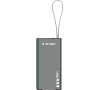 Wozinsky K65+ 65W 30000mAh 2x USB-C, 1x USB-A 65W - black