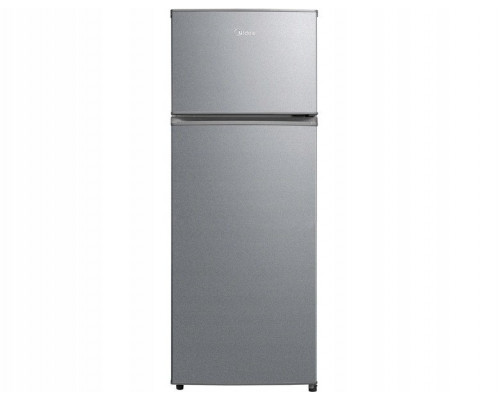 Midea Midea Refrigerator | MDRT294FGE50 | Energy efficiency class E | Free standing | Up touble Up toor | Height 143 cm | Fridge net capacity 163 L | Freezer net capacity 41 L | 40 dB | Stainless steel