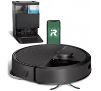iRobot mopujący Roomba Plus 405 Combo + Baza oczyszczająca Czarny