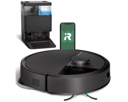 iRobot mopujący Roomba Plus 405 Combo + Baza oczyszczająca Czarny