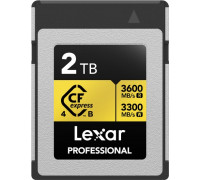 SD  Lexar Professional Gold CFexpress 2 TB  (LCXEXP4002T-RNENG)