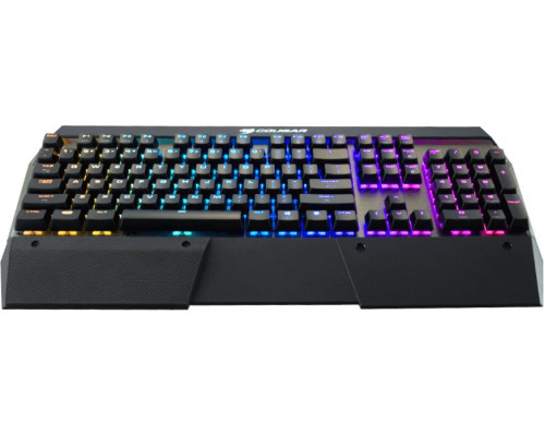 COUGAR Gaming Tastatur Attack X3 RGB  Mech. Cherry MX silber