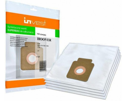 Bags for the vacuum cleaner Invest IZ-H128S Hoover kpl./4pcs.