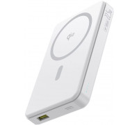 Baseus Baseus Airpow II 10000mAh Qi2  MagSafe 22,5W  kablem Baseus Simple Series USB-C - USB-C 20V/3A (30cm) - White