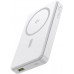 Baseus Baseus Airpow II 10000mAh Qi2  MagSafe 22,5W  kablem Baseus Simple Series USB-C - USB-C 20V/3A (30cm) - White