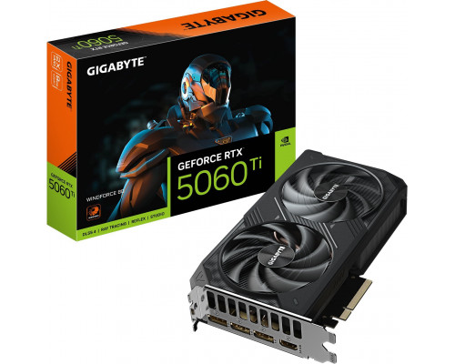 Gigabyte GeForce RTX 5060 Ti Windforce 8GB GDDR7 (GV-N506TWF2-8GD)