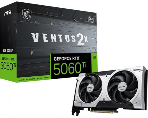 MSI GeForce RTX 5060 Ti Ventus 2X OC Plus 8GB GDDR7 DLSS4