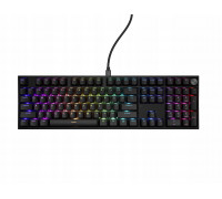 KLAWIATURA DLA GRACZY GENESIS THOR 404 US PODŚWIETLENIE RGB MECHANICZNA CZARNA OUTEMU PEACH SILENT