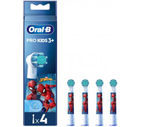 Oral-B Kids Pro Kids3+, 4 pc(s), Multicolour, White, Spider-Man, 3 yr(s), Blister