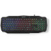 Nedis GCK41100BKUS Gaming set 4-in-1 (headphones, keyboard with backlight, optical mouse and non-slip mouse pad)