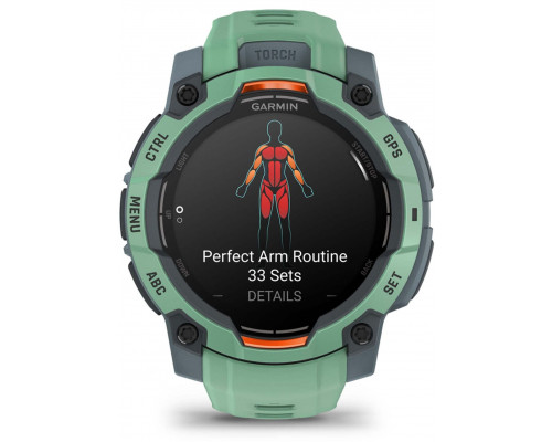 Garmin Instinct 3 45mm AMOLED twilight/neo tropic