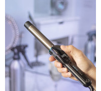 GA.MA G-EVO Digital IHT Tourmaline  diametrs 25 mm  150-220  degrees C  melna - Lokskeres