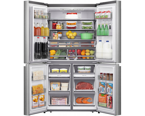 Hisense  Total No Frost  609 L  augstums 179 cm  nerusejosa terauda - SBS Ledusskapis