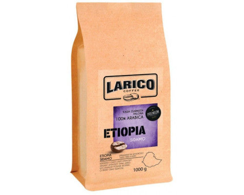 Kawa LARICO Etiopia Sidamo, ziarnista, 1000g