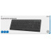 Bluetooth, Silent full size low-profile keyboard, Black