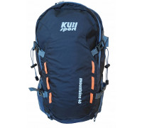 Plecak Turystyczny Sportowy Damski Męski Duży Black Solidny KUBISPORT 40 L