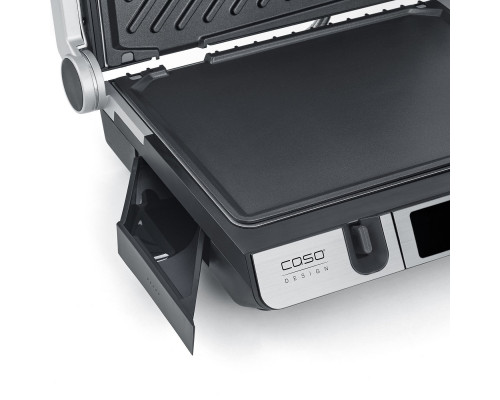 Caso Double Contact Grill with Thermocontrol | SteakMaster Pro | Contact grill | 2000 W | Stainless Steel/Black