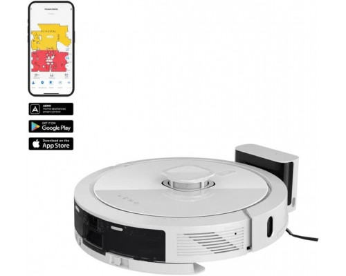 AENO Laser Robot vacuum cleanerwith 5200 mah battery .2 in1 water tankand dustbin 300mi dustbin 300ml waterank suction4000pa.
