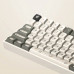 IQUNIX F97 Hitchhiker Wireless Gaming Tastatur, RGB - Moonstone-Switches