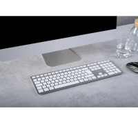 cherry KW 9100 SLIM FOR MAC KEYBOARD/WIRELESS SILVER PAN-NORDIC
