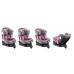 FOTELIK SAMOCHODOWY SESTTINO HEXAGON PINK PRO I-SIZE 0-36 KG 40-150