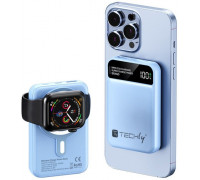Techly   10 000 mAh bezprzewodowy Magnetic