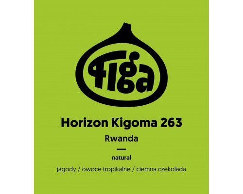 Figa Coffee - Rwanda Horizon Kigoma 263 Natural Filter 250g