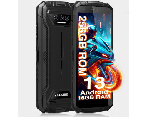 Doogee S41 Max -puhelin, 256/6 Gt, musta
