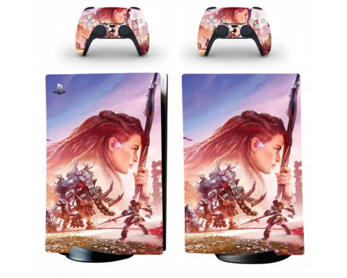 Naklejki Skórki na PlayStation 5 orawith  Pady Motyw Horiwith on Zero Dawn